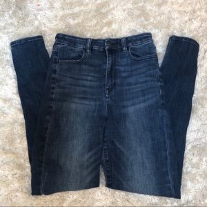 American Eagle curvy highest waist jeggings